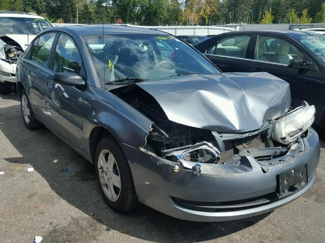 1G8AJ55F16Z208933 - 2006 SATURN ION GRAY photo 1