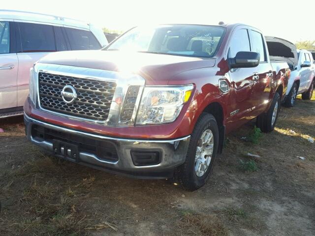 1N6AA1EK7HN532391 - 2017 NISSAN TITAN RED photo 2