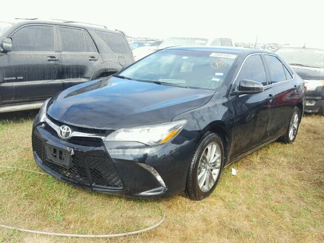 4T1BF1FK9GU147843 - 2016 TOYOTA CAMRY BLACK photo 2