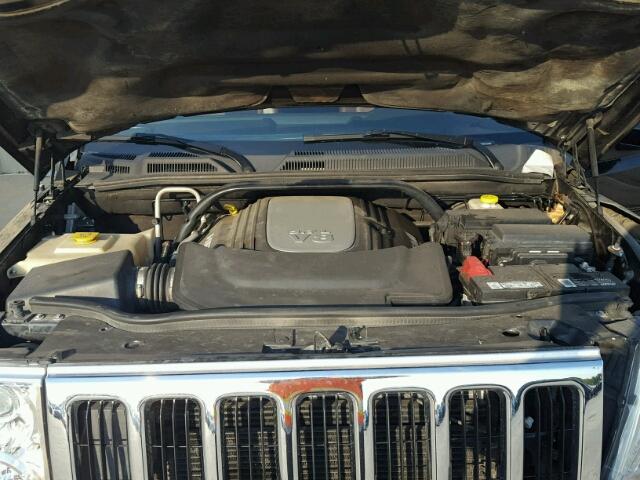 1J8HH58T39C517949 - 2009 JEEP COMMANDER BLACK photo 7