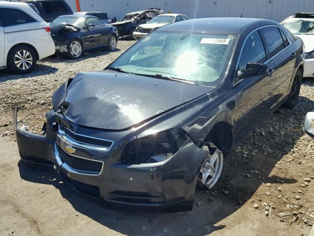 1G1ZB5E11BF201544 - 2011 CHEVROLET MALIBU LS შავი ფოტო 2