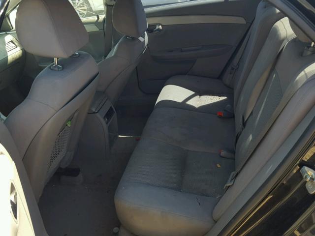 1G1ZB5E11BF201544 - 2011 CHEVROLET MALIBU LS შავი ფოტო 6
