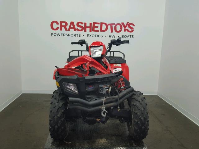 4XAMH68A85A358059 - 2005 POLARIS SPORTSMAN RED photo 2