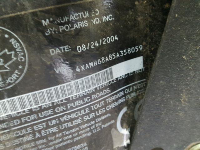 4XAMH68A85A358059 - 2005 POLARIS SPORTSMAN RED photo 20
