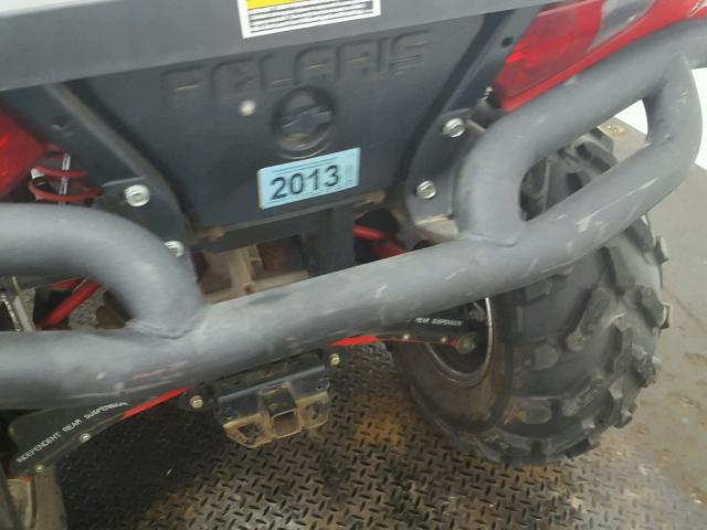 4XAMH68A85A358059 - 2005 POLARIS SPORTSMAN RED photo 9