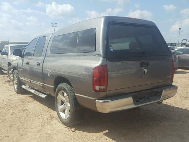 1D7HA18286S660690 - 2006 DODGE RAM 1500 GRAY photo 3