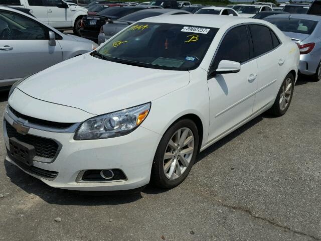 1G11E5SLXEF223850 - 2014 CHEVROLET MALIBU 2LT WHITE photo 2