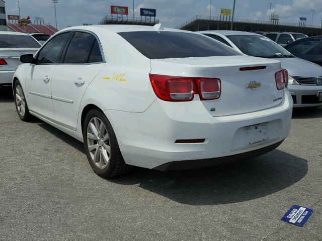 1G11E5SLXEF223850 - 2014 CHEVROLET MALIBU 2LT WHITE photo 3