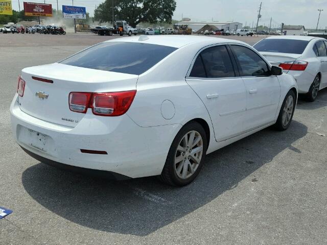 1G11E5SLXEF223850 - 2014 CHEVROLET MALIBU 2LT WHITE photo 4