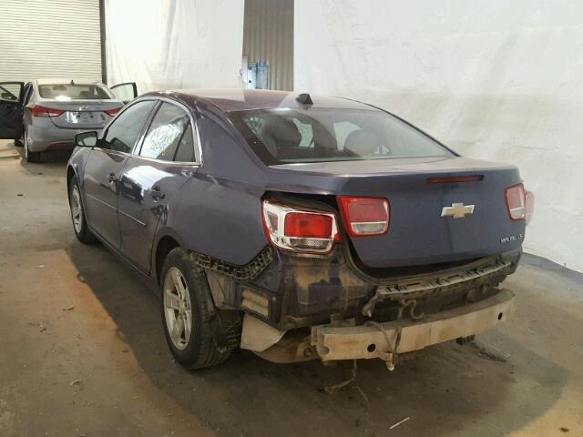 1G11B5SL7EF146797 - 2014 CHEVROLET MALIBU LS BLUE photo 3