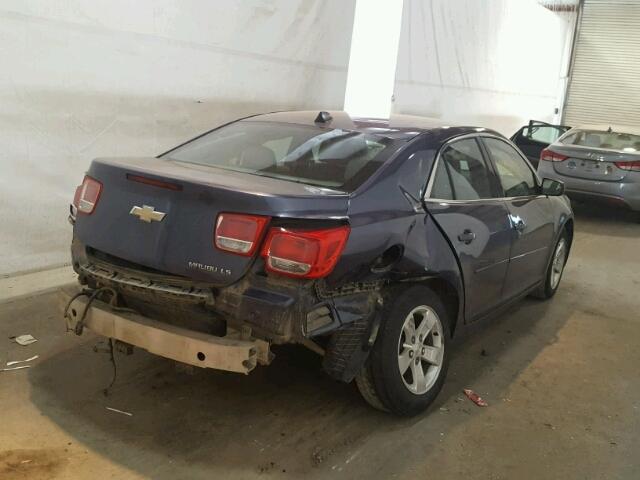1G11B5SL7EF146797 - 2014 CHEVROLET MALIBU LS BLUE photo 4