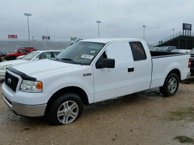 1FTPX12576KB96640 - 2006 FORD F150 Ақ фото 2