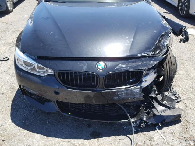 WBA3R5C59GK374139 - 2016 BMW 435 XI BLACK photo 7