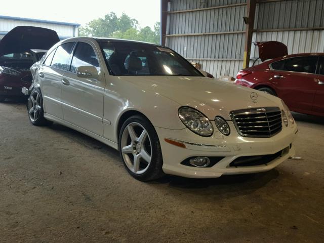 WDBUF72X48B328183 - 2008 MERCEDES-BENZ E 550 WHITE photo 1