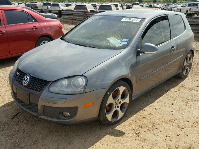 WVWFV71K88W221620 - 2008 VOLKSWAGEN GTI GRAY photo 2