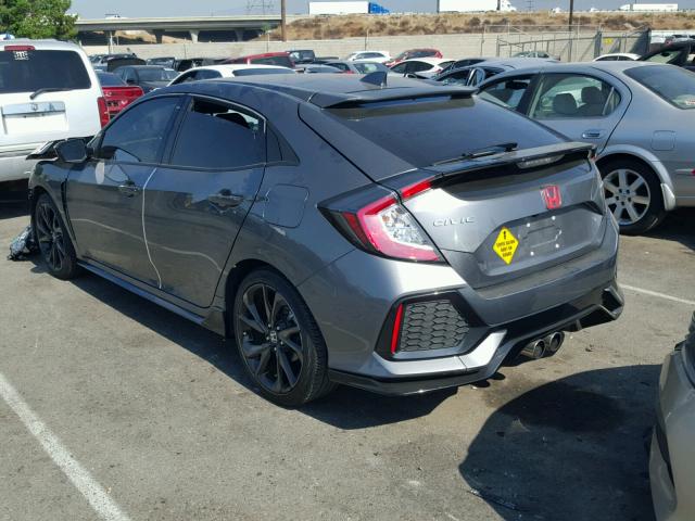 SHHFK7H42HU420052 - 2017 HONDA CIVIC SPOR CHARCOAL photo 3