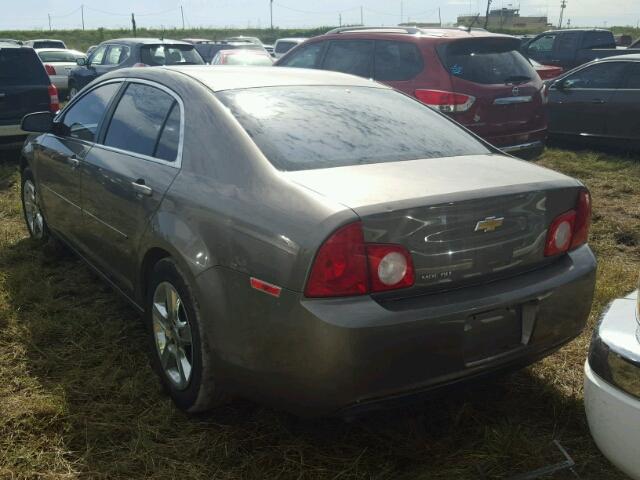 1G1ZA5EU5CF110517 - 2012 CHEVROLET MALIBU LS ყავისფერი ფოტო 3