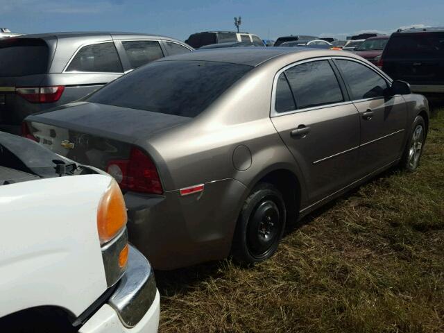 1G1ZA5EU5CF110517 - 2012 CHEVROLET MALIBU LS ყავისფერი ფოტო 4