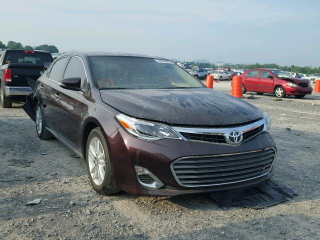 4T1BK1EB8EU133457 - 2014 TOYOTA AVALON BAS 栗色 照片 1