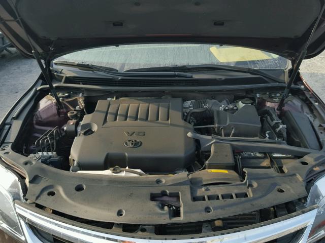 4T1BK1EB8EU133457 - 2014 TOYOTA AVALON BAS 栗色 照片 7