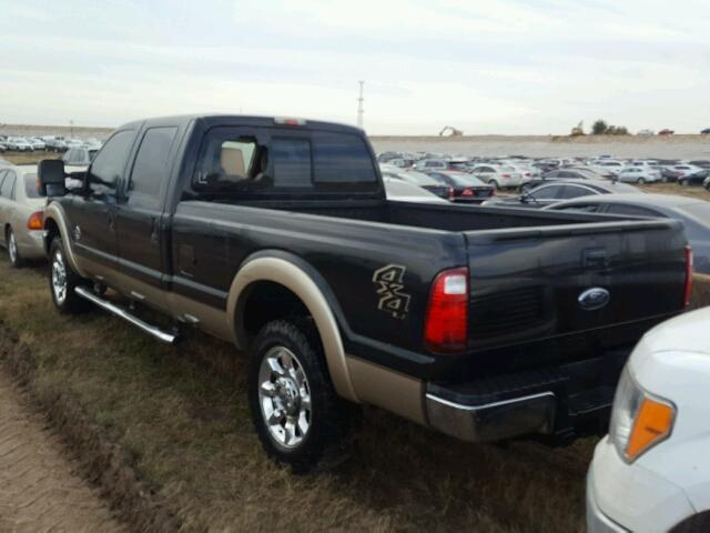 1FT7W2BTXBEB35928 - 2011 FORD F250 SUPER BLACK photo 3