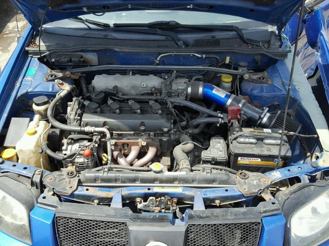 3N1AB51A66L626959 - 2006 NISSAN SENTRA SE- BLUE photo 7