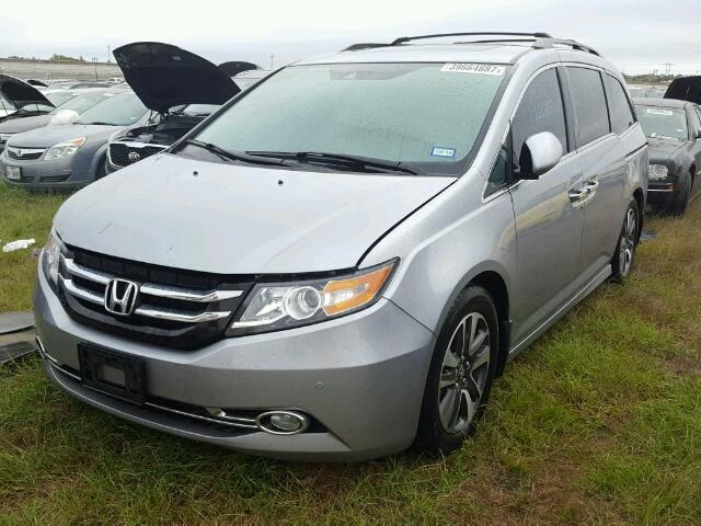 5FNRL5H92GB086776 - 2016 HONDA ODYSSEY TO SILVER photo 2