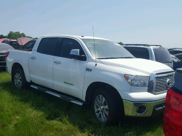 5TFHW5F17DX304714 - 2013 TOYOTA TUNDRA CRE WHITE photo 1