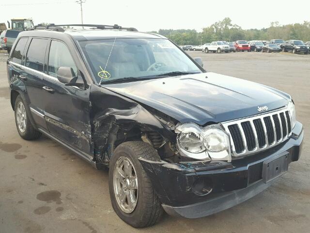 1J8HR58216C146533 - 2006 JEEP GRAND CHER BLACK photo 1