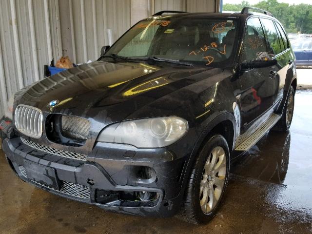 5UXFE83528L168426 - 2008 BMW X5 4.8I BLACK photo 2