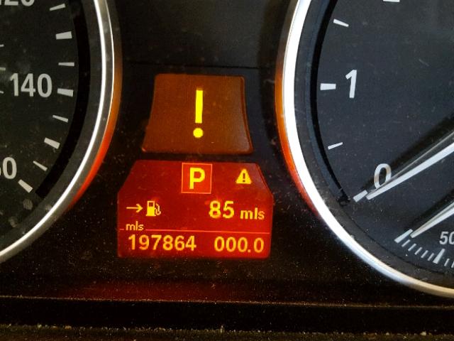 5UXFE83528L168426 - 2008 BMW X5 4.8I BLACK photo 8