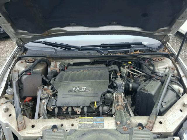 2G1WD58C179140304 - 2007 CHEVROLET IMPALA SUP 银色 照片 7