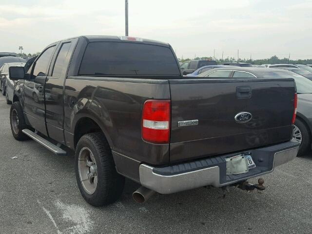 1FTRX12V96KC47225 - 2006 FORD F150 GRAY photo 3