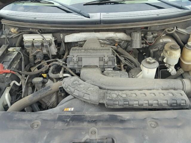 1FTRX12V96KC47225 - 2006 FORD F150 GRAY photo 7