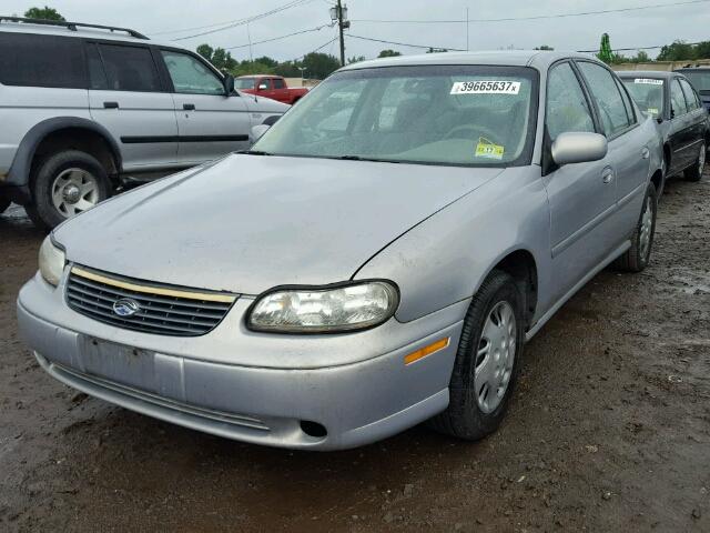 1G1ND52MXX6267315 - 1999 CHEVROLET MALIBU GRAY photo 2