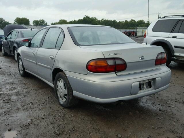 1G1ND52MXX6267315 - 1999 CHEVROLET MALIBU GRAY photo 3