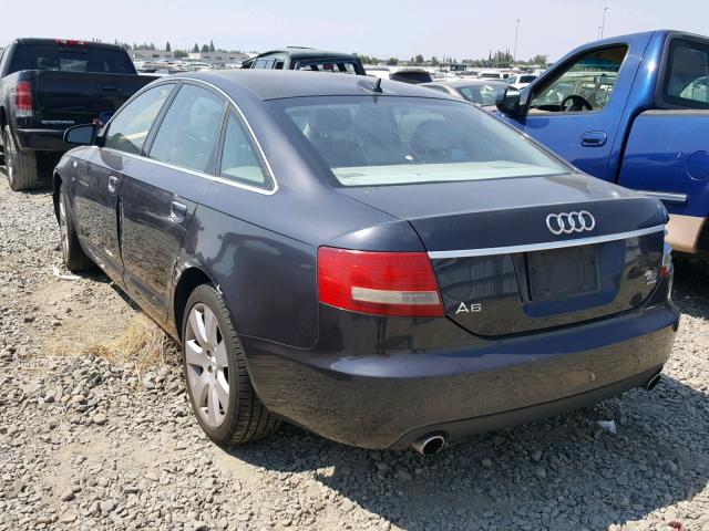 WAUDL74F35N113254 - 2005 AUDI A6 4.2 QUA GRAY photo 3