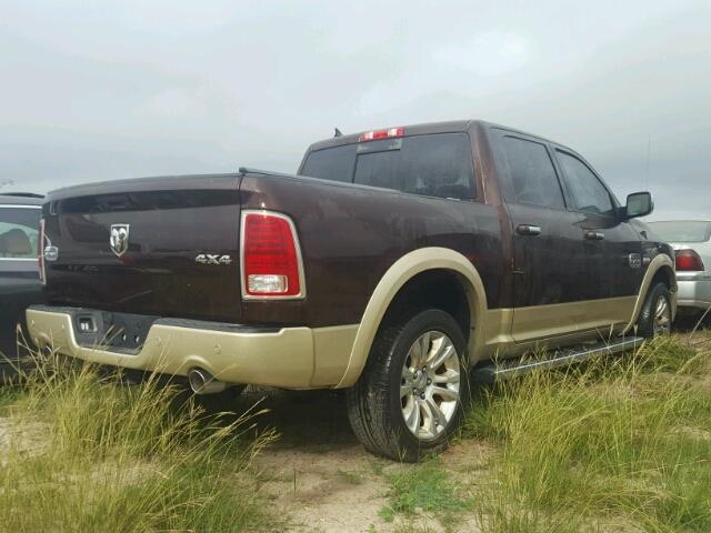 1C6RR7PT0ES388596 - 2014 RAM 1500 BROWN photo 4