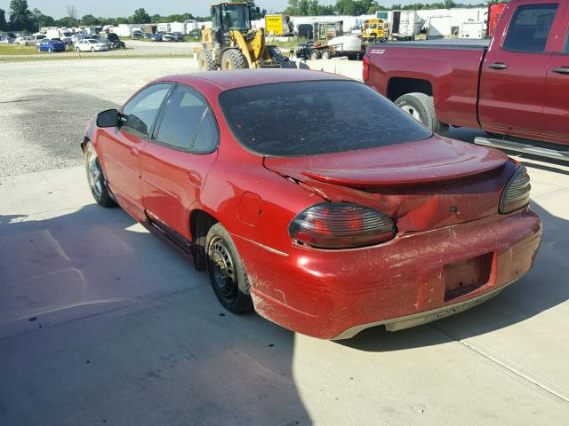 1G2WK52JX2F114941 - 2002 PONTIAC GRAND PRIX BURGUNDY photo 3