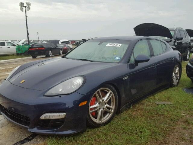 WP0AF2A78DL076788 - 2013 PORSCHE PANAMERA BLUE photo 2