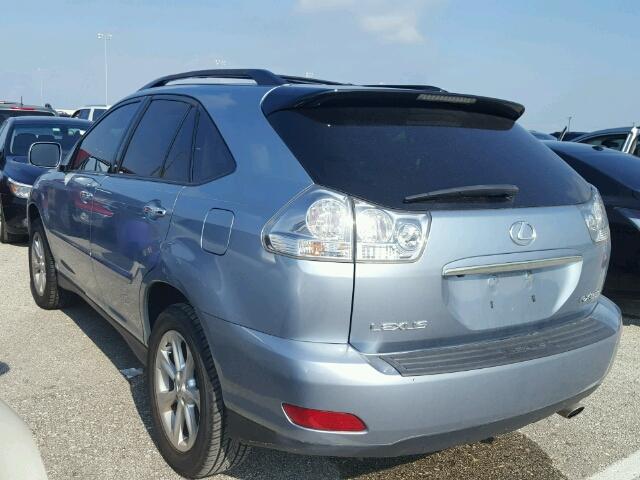 2T2GK31U78C056350 - 2008 LEXUS RX 350 BLUE photo 3