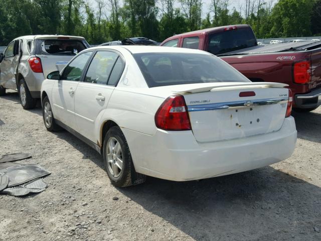 1G1ZT52895F254723 - 2005 CHEVROLET MALIBU LS 白色 照片 3