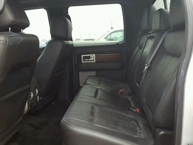 1FTFW1ET6CKD94162 - 2012 FORD F150 SUPER SILVER photo 6