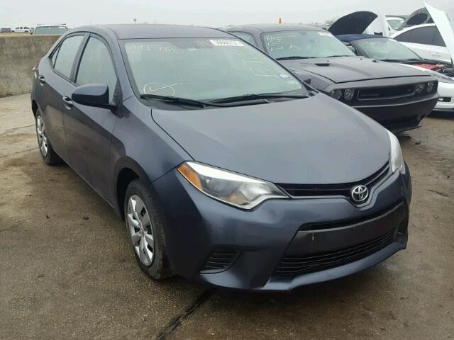 5YFBURHE2FP267575 - 2015 TOYOTA COROLLA L GRAY photo 1