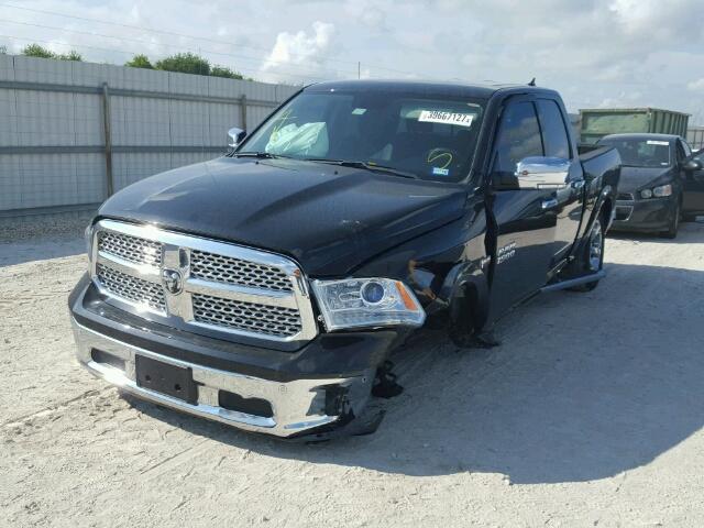 1C6RR6NTXGS159553 - 2016 RAM 1500 LARAM BLACK photo 2