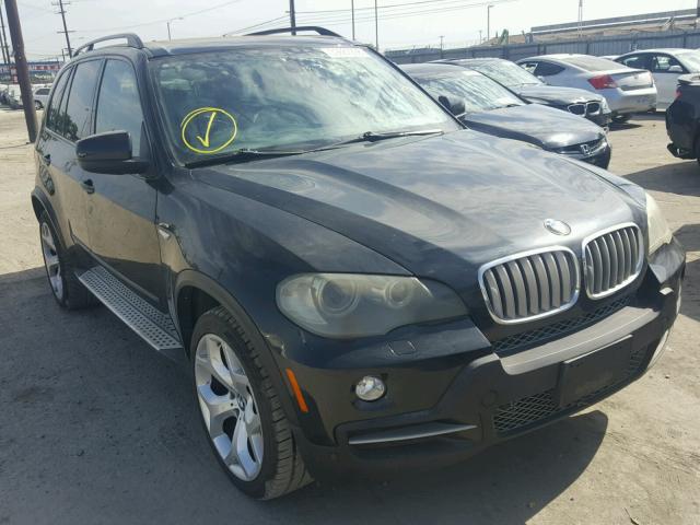 5UXFE835X8L168528 - 2008 BMW X5 4.8I BLACK photo 1