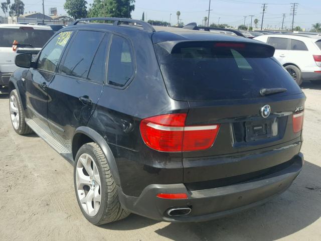 5UXFE835X8L168528 - 2008 BMW X5 4.8I BLACK photo 3