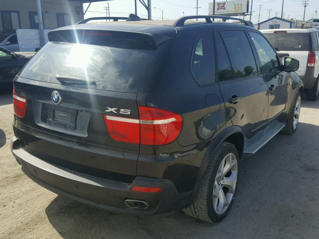 5UXFE835X8L168528 - 2008 BMW X5 4.8I BLACK photo 4