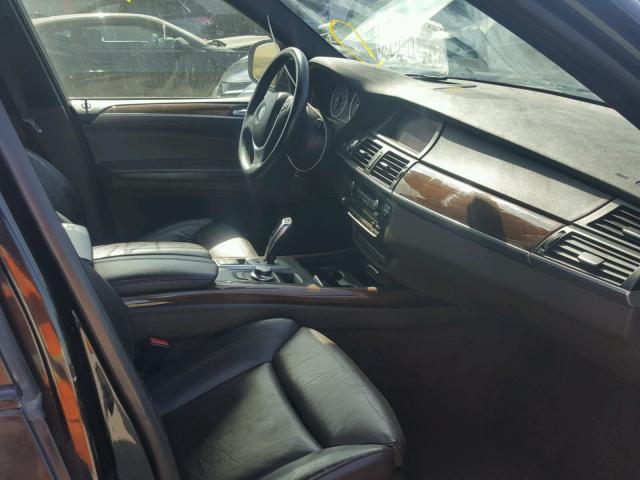 5UXFE835X8L168528 - 2008 BMW X5 4.8I BLACK photo 5