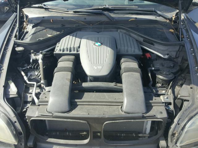 5UXFE835X8L168528 - 2008 BMW X5 4.8I BLACK photo 7